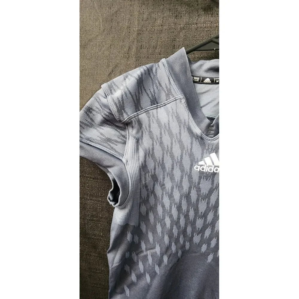 New Adidas 720 Primeknit‎ Football Jersey Compression M99592 Mens Sz Medium Gray